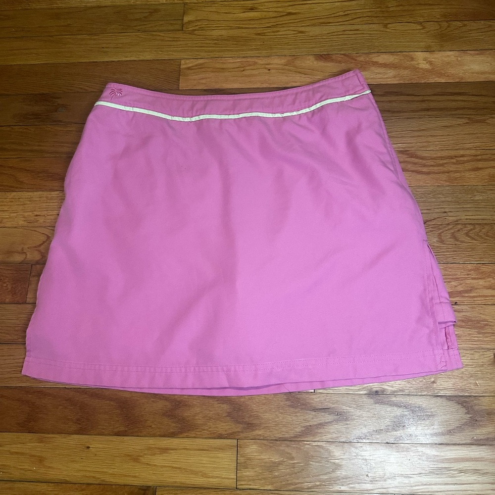 Vintage Lilly Pulitzer Pink Skort Size 10 Resortwear Vacation